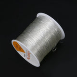 0.8mm Clear Bead Cord Elastic Stretchy Bracelet String Jewelry Making