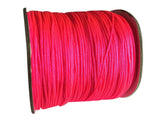 Neon Pink Rattail Braid Nylon Cord 0.8mm 200m=1Roll