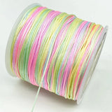 0.8mm Nylon Cord Thread Chinese Knot Bracelet String DIY Tassels Beading Thread