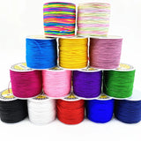 0.8mm Nylon Cord Thread Chinese Knot Bracelet String DIY Tassels Beading Thread