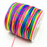 0.8mm Nylon Cord Thread Chinese Knot Bracelet String DIY Tassels Beading Thread