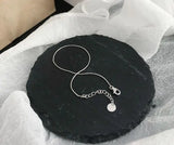 0.8mm 925 Sterling Silver Snakebone Chain Bracelet TLS157