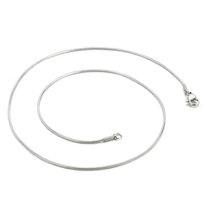 0.9/1.2mm Stainless Steel Mini Snake Chain Necklace