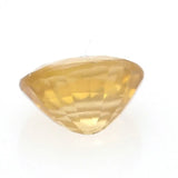0.93ct Yellow Zircon Oval Cut Gemstone
