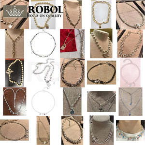 925 Silver Bead Necklace Gift for Women