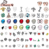 925 Sterling Silver Charm Flower Shell-shaped Women's Jewelry