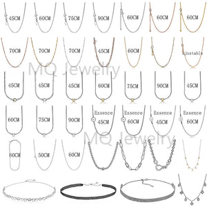 925 Silver Charm Necklace for Women