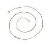 925 Silver Retro Hip-hop Face Necklace Wedding Charm Jewelry