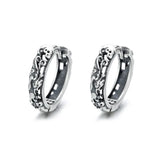ZFSILVER S925 Fine Retro Hip-hop Brave Troops Earring