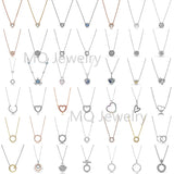 925 Sterling Silver DIY Necklace for Bead Charm Jewelry Gift