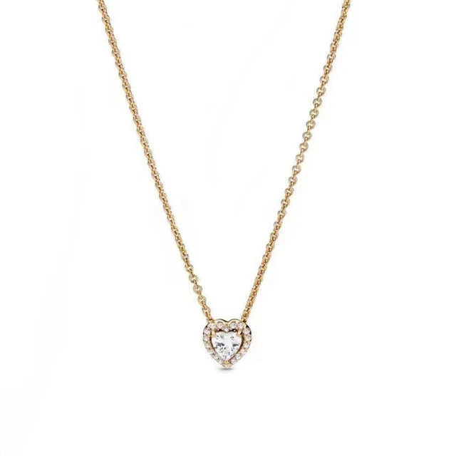 925 Sterling Silver DIY Necklace for Bead Charm Jewelry Gift