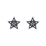 ZFSILVER Baroque Style Star Earring Charm for Women