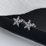 ZFSILVER Baroque Style Star Earring Charm for Women