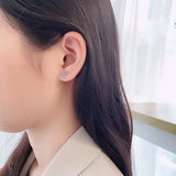 ZFSILVER Baroque Style Star Earring Charm for Women