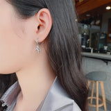 S925 Silver Unicorn Dangle Earring Charms for Women