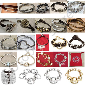 925 Women Beaded Bracelets Charm