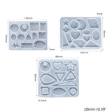 Epoxy Resin Mold for Earrings and Pendant DIY Craft Jewelry