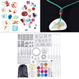 Silicone Mold for Jewelry Pendant Casting DIY Crafts