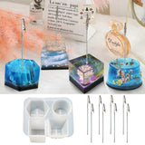 3D Resin Mold Place Card Holder Epoxy Casting Photo Clip Mold