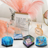 3D Resin Mold Place Card Holder Epoxy Casting Photo Clip Mold
