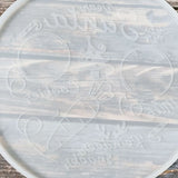 Christmas Tray Epoxy Resin Mold Serving Plate Silicone Mould DIY