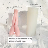 Female Legs Candle Mold for Valentine Soap or Ice Cubes