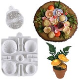 Epoxy Resin Mold for Mushroom Cake Decoration