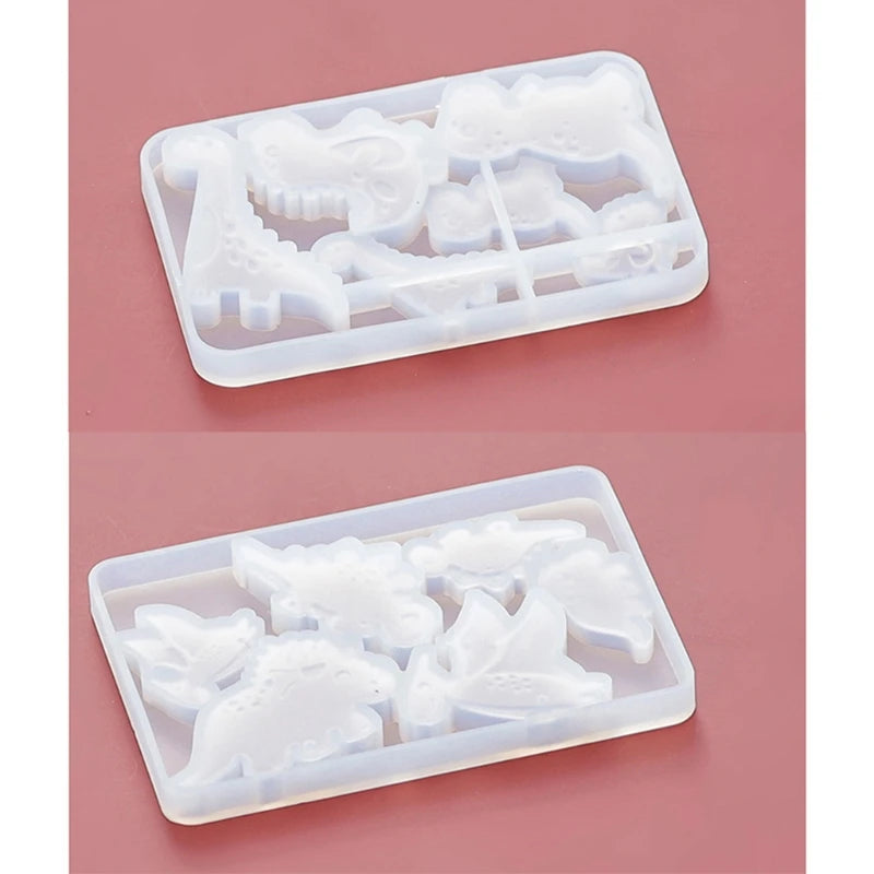 Dino Wind Chimes Silicone Mold for DIY Crafts