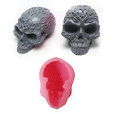 Halloween Skull Candle Soap Mould DIY Epoxy Mold