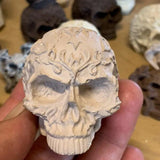 Halloween Skull Candle Soap Mould DIY Epoxy Mold