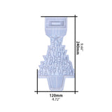 Christmas Tree Ornaments Epoxy Resin Mold Xmas Party Supplies Silicone Mould DIY
