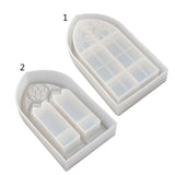 Church Window Storage Box Cabinet Silicone Mold Easy Release