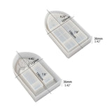 Church Window Storage Box Cabinet Silicone Mold Easy Release
