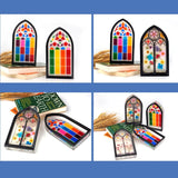 Church Window Storage Box Cabinet Silicone Mold Easy Release
