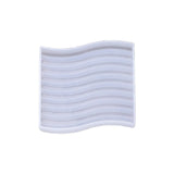 Wave Coaster Epoxy Resin Mold Serving Plate Board Silicone Mould