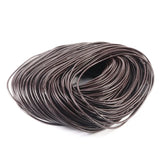 1.5mm Cow Leather Round Thong Cord DIY Bracelet Rope String