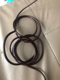 1.5mm Cow Leather Round Thong Cord DIY Bracelet Rope String