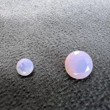 1.0~3.0mm Heat Resistant Pink Opal Nano Crystal Gemstone