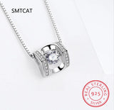 Moissanite Pendant Diamond Necklace S925 Silver Jewelry
