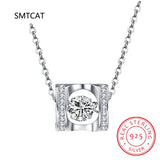 Moissanite Pendant Diamond Necklace S925 Silver Jewelry