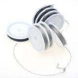Stainless Steel/Black Tiger Tail Wire DIY Jewelry Making