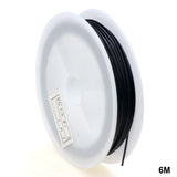 Stainless Steel/Black Tiger Tail Wire DIY Jewelry Making