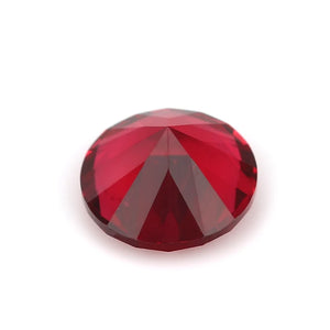 1.0mm-15mm Garnet Red AAAAA Glass Synthetic Gems for DIY Jewelry