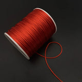 1.0mm 2.0mm Chinese Knot Line Cord Silk Satin Cord
