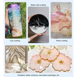 Crystal Clear AB Epoxy Resin Kit for Jewelry Making DIY Resin Mold