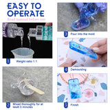 AB Epoxy Resin Adhesive Crystal High Hardness DIY Jewelry Making