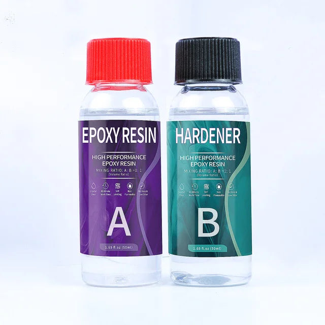 AB Epoxy Resin Adhesive Crystal High Hardness DIY Jewelry Making