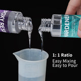 AB Epoxy Resin Adhesive Crystal High Hardness DIY Jewelry Making