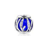 Charm Crystal Nature's Radiance 925 Silver Beads for Bracelet DIY Gift