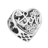 Charm Mother & Son Bond 925 Silver Beads for Moments Jewelry